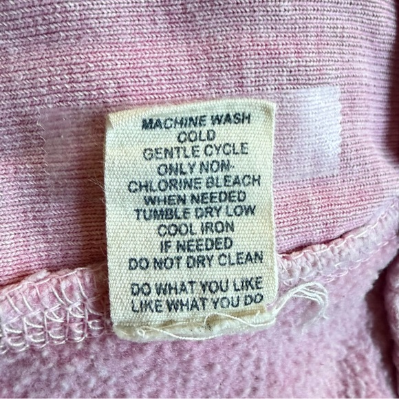 Life Is Good Pink Hooded Sweatshirt Size Medium 41963 - Picture 6 of 8